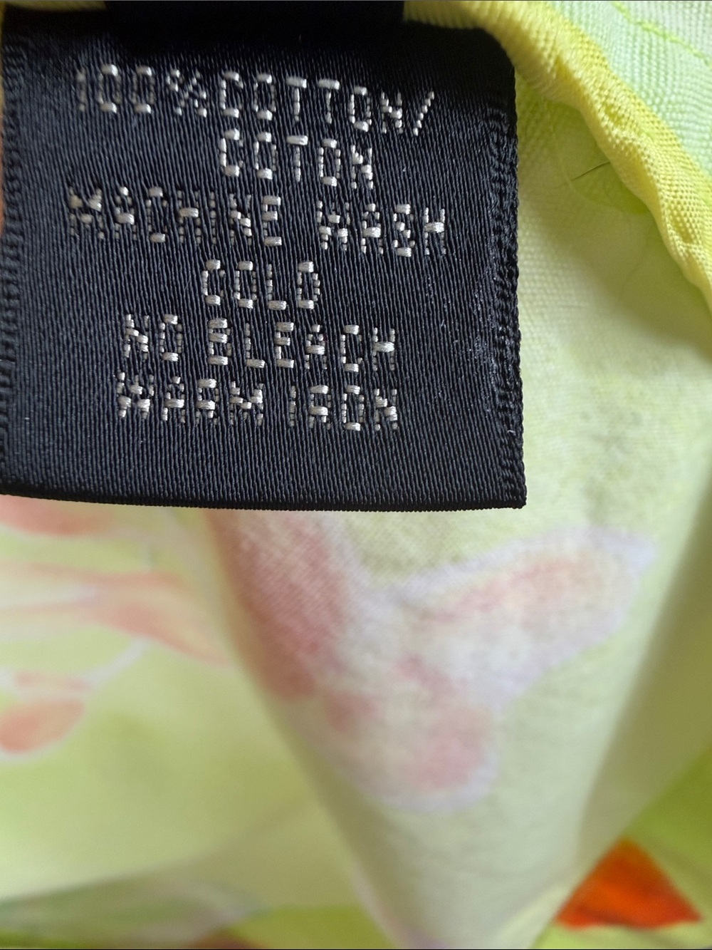 Ralph Lauren Black Label Chartreuse Floral Trench Rain Coat Jacket 14 - Picture 4 of 10